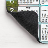 2020 Kalender Achtergrond Kantoor Muismat (Hoek)