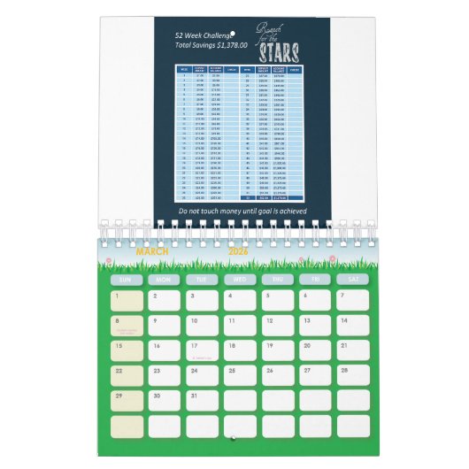 2020 Kalender Besparing Geld Uitdaging (Mar 2026)