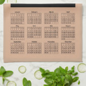 2020 Kalender Dressuur Horse Art Theedoek (Gevouwen)