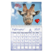 2020 Kalender Giraffe (Feb 2027)