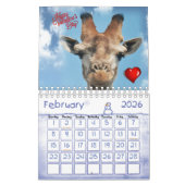 2020 Kalender Giraffe (Feb 2026)