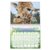 2020 Kalender Giraffe (Mar 2026)