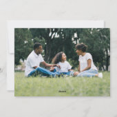 2020 Kalender Modern Grijs 2 Foto Gelukkig Nieuwja Feestdagenkaart (Achterkant)