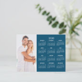 2020 Kalender Uw Foto Feestdagenkaart (Staand voorkant)