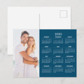 2020 Kalender Uw Foto Feestdagenkaart (Voorkant / Achterkant)