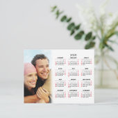 2020 Kalender Uw Foto Feestdagenkaart (Staand voorkant)