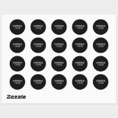 2020 Kamala Harris Ronde Sticker (Vel)