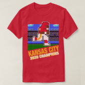 2020 Kampioen Kansas T-shirt (Design voorkant)