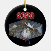 2020 Keramische Circle Ornament - Roc, Geraki, Hop (Achterkant)