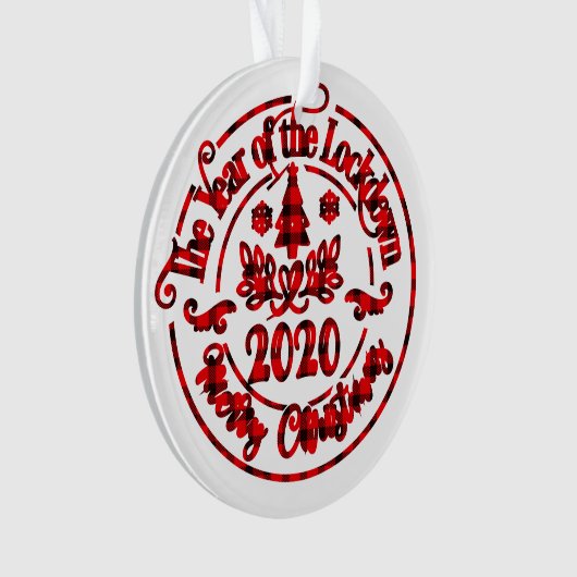 2020 kerstfoto met vergrendeling ornament (voorkant)