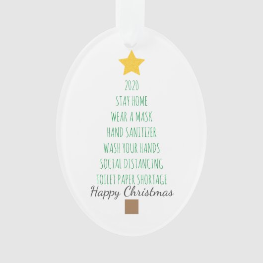 2020 kerstfoto met vergrendeling ornament (voorkant)