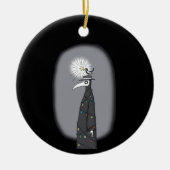 2020 kerstversiering Plague Doctor tree Custom Keramisch Ornament (Voorkant)