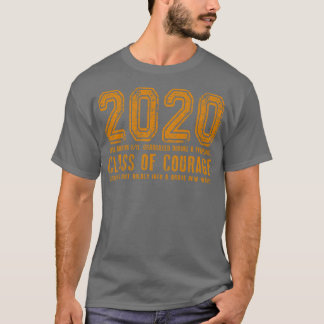 2020 Klasse van Moed Sinaasappel T-shirt
