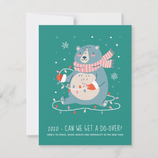 2020 Kunnen we een nieuwe kans krijgen Grappige Be (Voorkant)