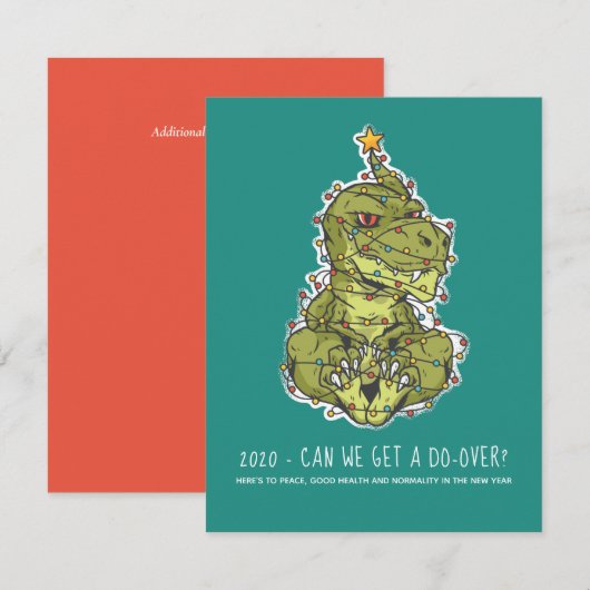 2020 Kunnen we een voorbode TREX kerst krijgen (Voorkant / Achterkant)