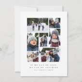 2020 leuke inspirerend fotocollage feestdagenkaart (Voorkant)