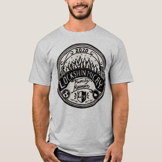 2020 Lockshin-Micay Reunion T-Shirt - Gray Mannen (Voorkant)