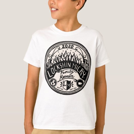 2020 Lockshin-Micay Reunion T-Shirt Kinderen White (Voorkant)