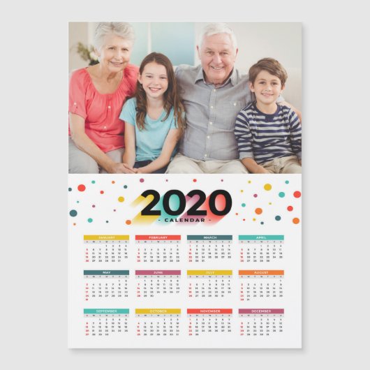 2020 Magnetische Fotokalender (Voorkant)