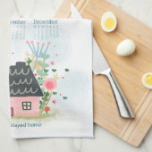 2020 Memorabilia Kitchen Tea Towel Agenda Theedoek (Quarter Fold)