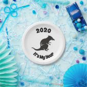 2020 Mijn Rat Jaar Papieren Bordje (Feest)