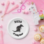 2020 Mijn Rat Jaar Papieren Bordje (Feest)
