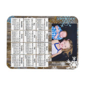 2020 MINI Kalendermagneten met uw Familie Foto Magneet (Horizontaal)