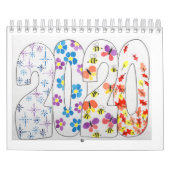 2020 MJ.Creëer Calender Kalender (Hoes)