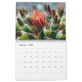 2020 Modern Script Succulenten en Cactus Kalender (Feb 2026)