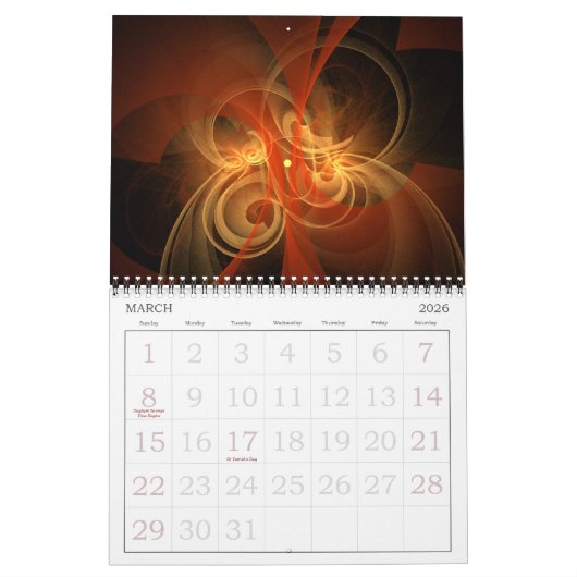 2020 Moderne Abstracte kunst Kalender (Mar 2026)
