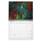2020 moderne abstracte kunst kalender (Jan 2027)