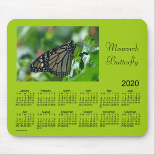 2020 Monarch Butterfly Agenda van Janz Muismat