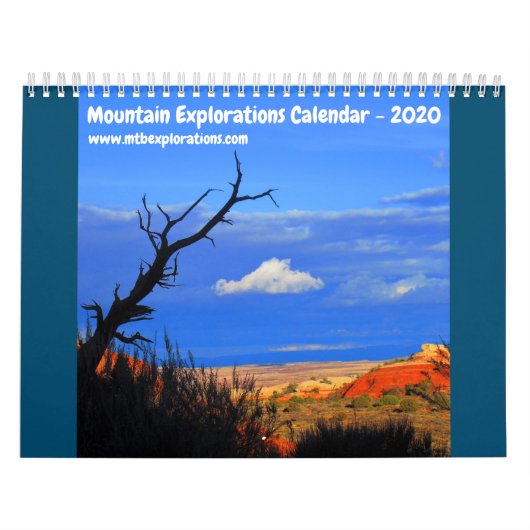 2020 Mountain Explorations Calendar Kalender (Hoes)