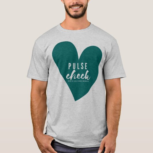 2020 NASW-NJ Virtual Conference Pulse Check T-shirt (Voorkant)