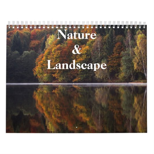 2020 Natuur en landschapsfoto's Kalender (Hoes)