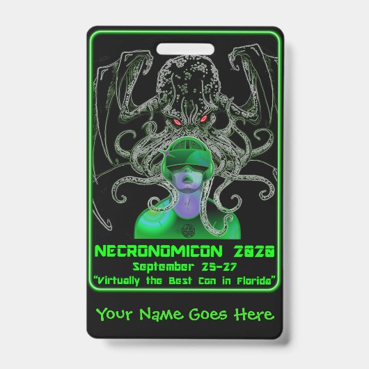 2020 Necro VR Badge/Stone Hill op Rug Badge (Voorzijde)