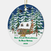 2020 Nieuw kerstcadeau voor thuisgebruik Keramisch Ornament (Links)