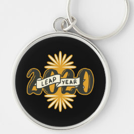 2020 Nieuwjaarsgeschenk voor Nieuwejaarsliefhebber Sleutelhanger