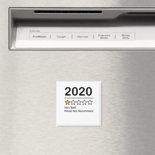 2020 One Star-rating Magneet (Insitu (Vaatwasser))