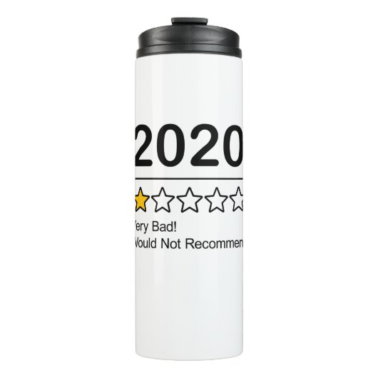 2020 One Star-rating Thermosbeker (Voorkant)