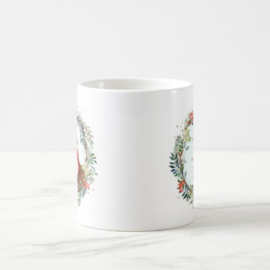 2020 per jaar om de Kerstman met gezichtsmasker te Koffiemok (Center)