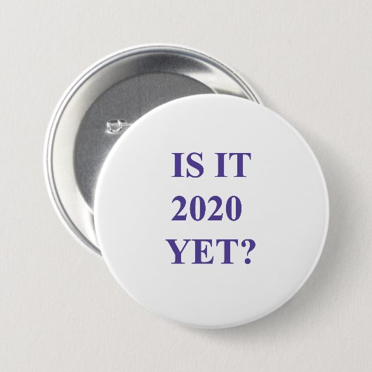 2020-pins ronde button 7,6 cm (Voorkant /achterkant)