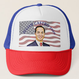 2020 Presidentsverkiezingen Julian Castro Onderste Trucker Pet