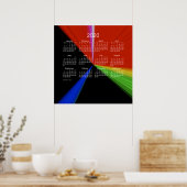 2020 Primaire Punt Muurkalender door Janz Print (Keuken)