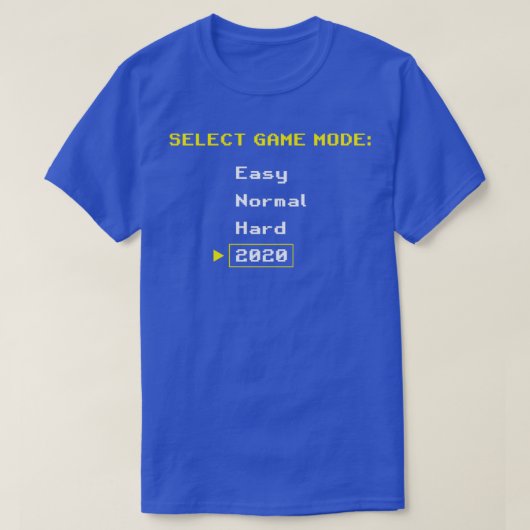 2020 Problemen met videospellen T-shirt (Design voorkant)