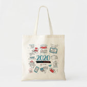 2020 Quarantine Activities Herdenking Keepomwille Tote Bag (Voorkant)