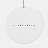 2020 Quarantine-kerstversiering Keramisch Ornament (Achterkant)