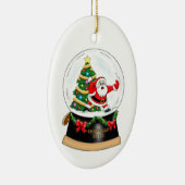 2020 Quarantine-kerstversiering Keramisch Ornament (Rechts)