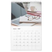 2020 roze Kantoor agenda Kalender (Mar 2027)