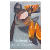 2020: schilderijen van Sarah Sedwick Kalender (Hoes)